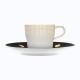 Fürstenberg Clair de Lune mocha cup w/ saucer 