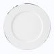 Sieger by Fürstenberg My China! Treasure Platinum dinner plate w/ rim 