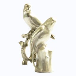 GräfenthalbyReichenbach Birds Poliersilber