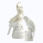 Gräfenthal by Reichenbach Wohndesign Birds Poliersilber Weiss