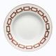 Richard Ginori Catena Scarlatto soup plate 