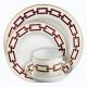 Richard Ginori dinnerware Catena Scarlatto