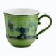 Richard Ginori Oriente Italiano Malachite mug 