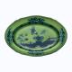 Richard Ginori Oriente Italiano Malachite pickle dish 