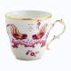 Richard Ginori Oro di Doccia Magenta mocha cup 