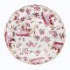 Richard Ginori Oro di Doccia Magenta platter round 