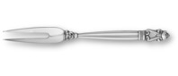  Acorn Georg Jensen Acorn  Fleischgabel   Echtsilber
