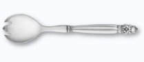  Acorn Georg Jensen Acorn  Salatgabel Hohlheft   Echtsilber