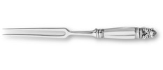  Acorn Georg Jensen Acorn  Tranchiergabel   Echtsilber